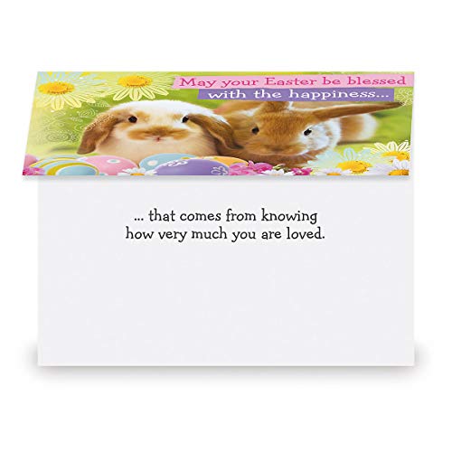 Current Easter Faith Greeting Cards Value Pack - Set of 12 Large 5" x 7", Religious Easter Cards, Inspiring Bible Messages for Christians and Catholics, White Envelopes - color: Faith Pack