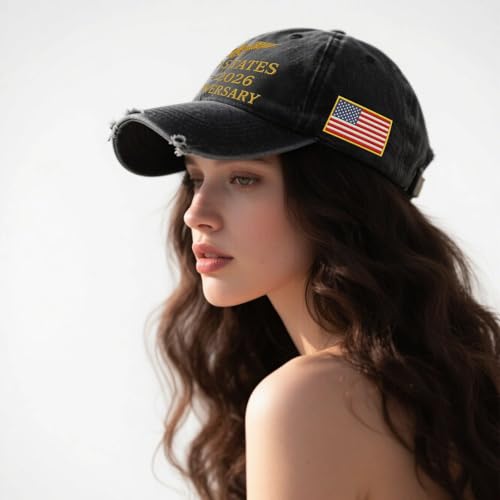U.S. 250th Anniversary 250 Years Freedoms 1776-2026 Baseball Hats Funny - color: 250th Anniversary 7