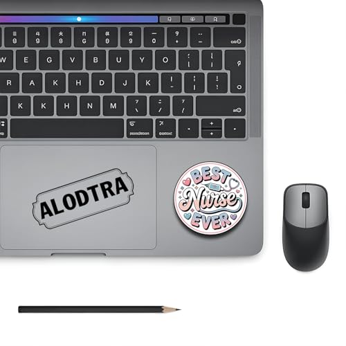 (3PCS) Best Nurse Ever Sticker Waterproof Vinyl Decal for Laptop Water Bottle Nurse Life Appreciation Nurse, Size 3" - color: Best Nurse Ever