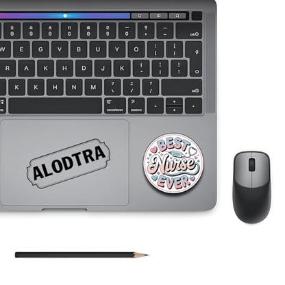 (3PCS) Best Nurse Ever Sticker Waterproof Vinyl Decal for Laptop Water Bottle Nurse Life Appreciation Nurse, Size 3" - color: Best Nurse Ever