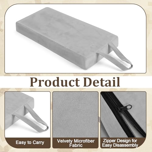 Colingmill Personal Prayer Kneeler Pad 18 3/4 Inch Christian Kneeler Pillow - color: Grey