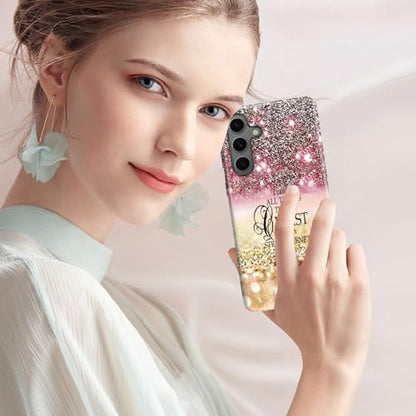 Compatible with Samsung Galaxy S26 5G Case,Case for Samsung Galaxy S26 Double-Layer Full Body Drop Protection,Diamonds Glitter,Bible Verse Philippians 4:13 - color: Diamonds Glitter,Bible Verse 4:13, size: S26