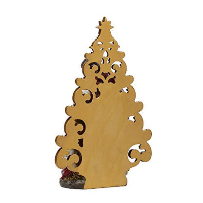 Joseph's Studio by Roman - Holy Family with Gold Filigree Tree Figure, 12.25" H, Resin and Stone, Decorative, Collection, Durable, Long Lasting