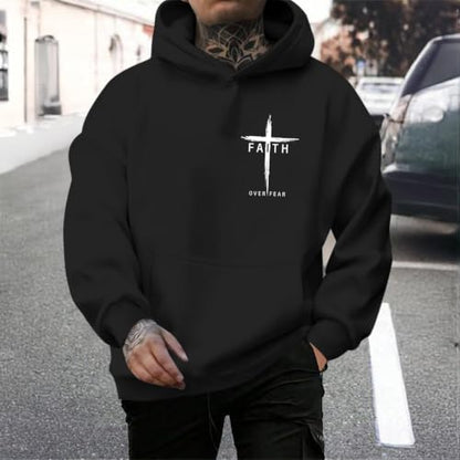 Christian Hoodies for Men God Jesus Cross Faith Religious Christ Hoodie - color: Black10, size: X-Large