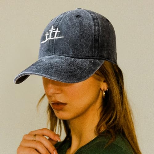 Christmas Embroidered Snapback Baseball Cap for Men Women Cross Adjustable Structured Dad Hat - color: Cross Black