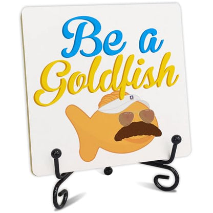 Funny Ted Motivational Plaque, Believe Sign With Stand, TV Show Decor, Soccer Coach Gifts, Home Office Decor, Gift for Football Fans - style: E