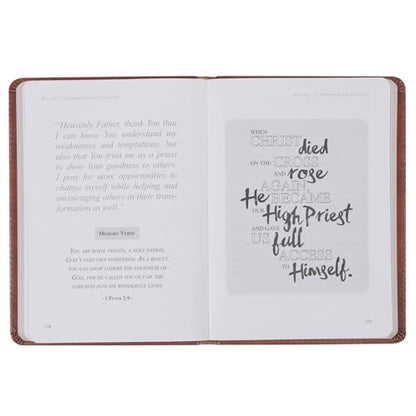 The Sword and Shield: A 40 Day Devotional for Men, Vegan Leather