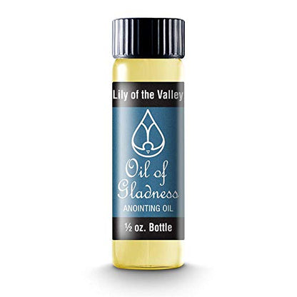 Oil of Gladness Lily of the Valley Anointing Oil - Oil for Daily Prayer, Ceremonies and Blessings 1/2 oz - size: 1/2 Ounce
