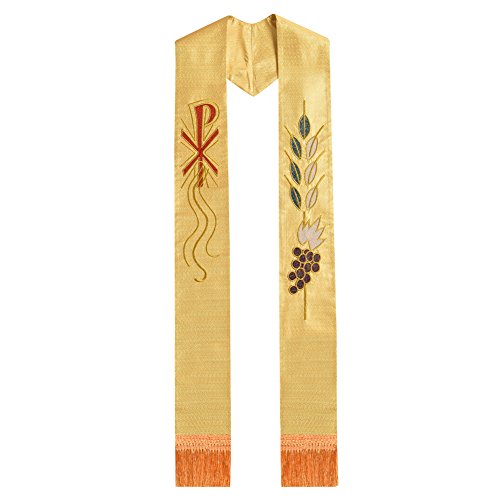 BLESSUME Catholic Church Priest Mass Stole Clergy Stole - color: Style 3