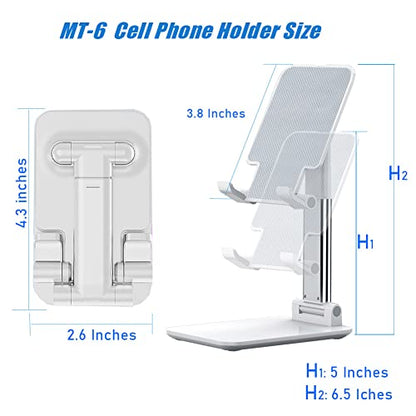Phone Stand for Desk Cell Phone Holder Stands for iphones, Sakura Pink - color: C-Sakura Pink