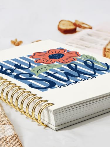 Be Still Christian Bible Prayer Journal Notebook for Women Girls - color: be still