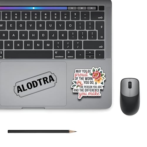 (3Pcs) May You Be Proud of the Work You Do the Person You are and the Difference You Make Sticker Inspirational Sayings Motivational Vinyl Decals for Tumbler Laptop Water Bottles Books Phone - color: May Be You Pround