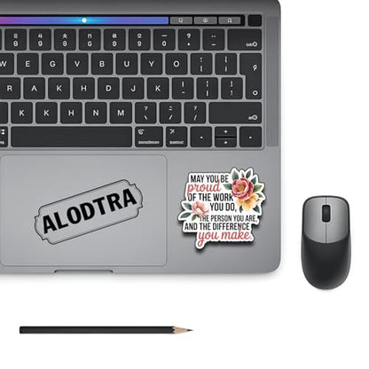 (3Pcs) May You Be Proud of the Work You Do the Person You are and the Difference You Make Sticker Inspirational Sayings Motivational Vinyl Decals for Tumbler Laptop Water Bottles Books Phone - color: May Be You Pround