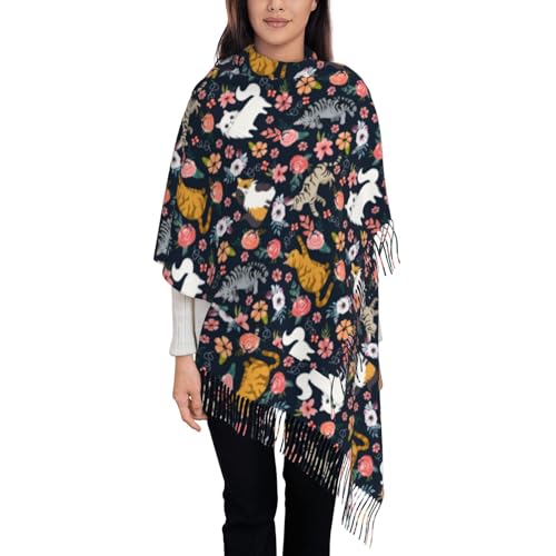 Prayer Shawls and Wraps for Women, Jesus Christian Gifts Bible Scarf Super Soft Fashion Shawl With Tassel - color: Black1