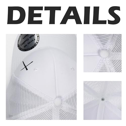 Christian Hats for Men Women,Jesus Cross Hat Christian Religious Gifts for Birthday/Christmas - color: 52.white-01