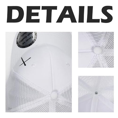 Christian Hats for Men Women,Jesus Cross Hat Christian Religious Gifts for Birthday/Christmas - color: 52.white-01