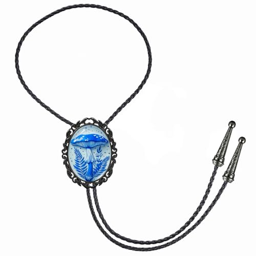 GelConnie Gothic Bolo Tie for Men Women 3D Art Western Cowboy Necktie - color: Jellyfish Bolo Tie