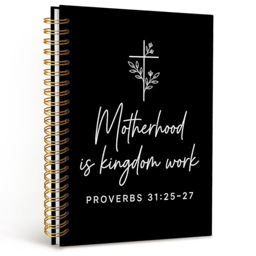 FHUJROY Christian Spiral Notebook, Christian Gifts for MomReligious
