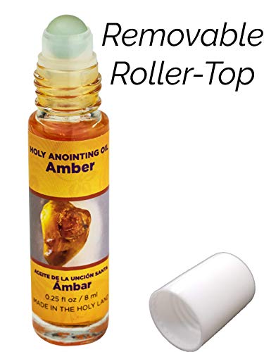 Logos Trading Post Amber Anointing Oil Roll On Bottles, 6 Pcs - color: Amber