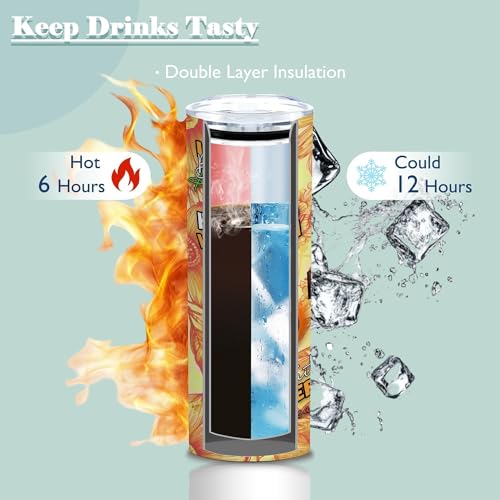 20oz Sunflower Scripture Christian Stainless Steel Tumbler with Lid, 1 Pcs - color: God Shall Supply All Your Needs