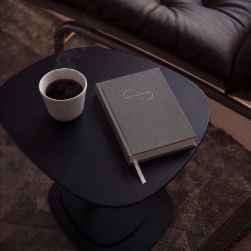 THE INNER VOICE Guided Journal for Women & Men, 365 Prompts for Self Care - color: Charcoal Gray