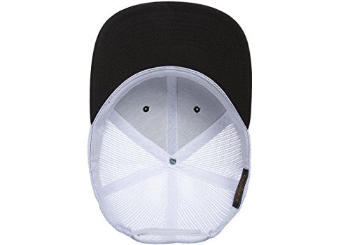 Yupoong Yp Classics Retro Trucker Cap - color: Black/White, size: One Size, style: Single