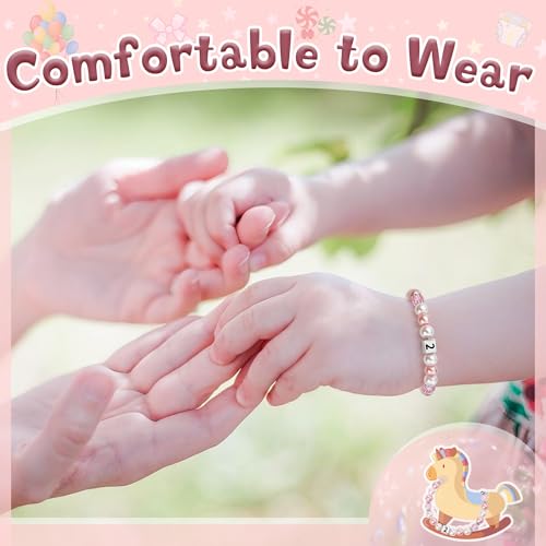 Sereney Birthday Gifts for Girls, 1-16 Year Old Girl Birthday Bracelet Gift - style: 2nd Bday