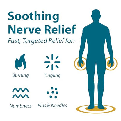 Frankincense & Myrrh Nerve Combo: Rubbing Oil 2 oz + Lotion 3oz, Neuropathy