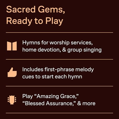 Gospel Hymns - Guitar Chord Songbook | 80 Hymns with Lyrics Chord Symbols and Guitar Diagrams | Christian Worship and Praise Sheet Music Collection | Easy Guitar Songbook for Beginners and Musicians