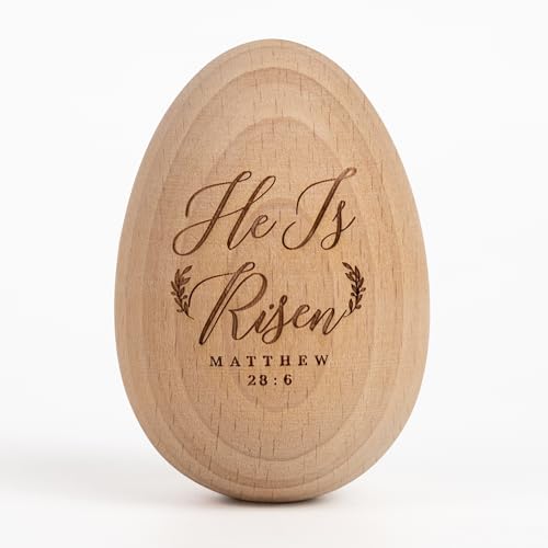 The Original He is Risen Egg Easter Gift, Resurrection Eggs Basket Stuffers