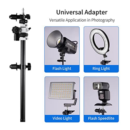 Selens Telescopic Reflector Holder Extendable Boom Arm 360 Degree Swivel