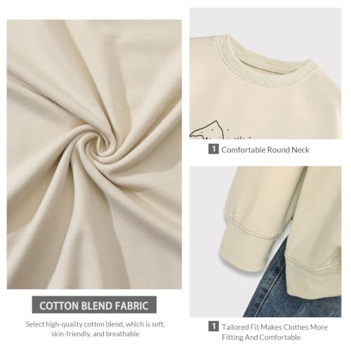 Christian Sweatshirt for Women Faith Can Move Mountains Graphic Shirts - color: Beige, size: XX-Large