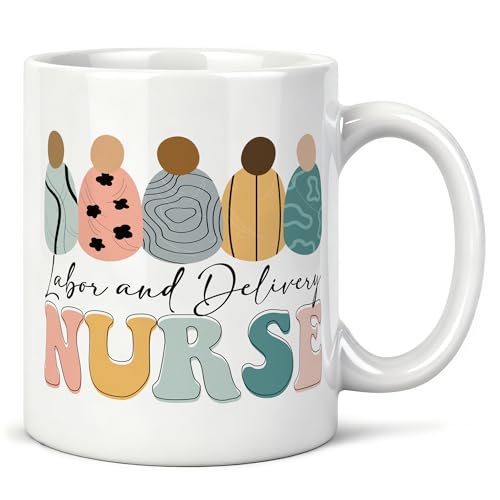 Labor and Delivery Nurse Gifts Mug 11 oz, Nursing Graduation Gifts Coffee Cups Ceramic, Nurse Appreciation Gift Ceramic Mug for Coffee Tea Hot Cocoa Home Office Work - color: 17Child