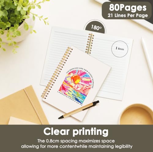 Christian Notebook Journal, Bible Verse Scripture Notebook - color: Bible-03