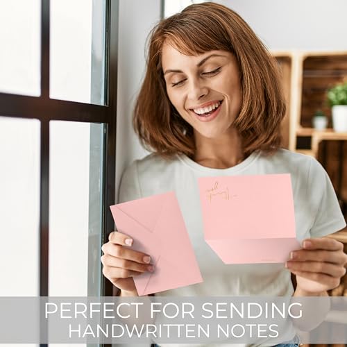 ZICOTO Beautiful Thank You Cards Set of 30 With Envelopes and Stickers - color: Bold