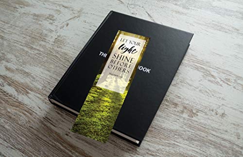Bible Verse Bookmarks with Full Scripture - Pack of 48