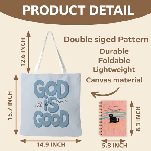 Preppy Coquette Pink Tote Bag, Trendy Shoulder Canvas Tote Bags, Durable Reusable Grocery Bag for Shopping and Travel - color: Blue God