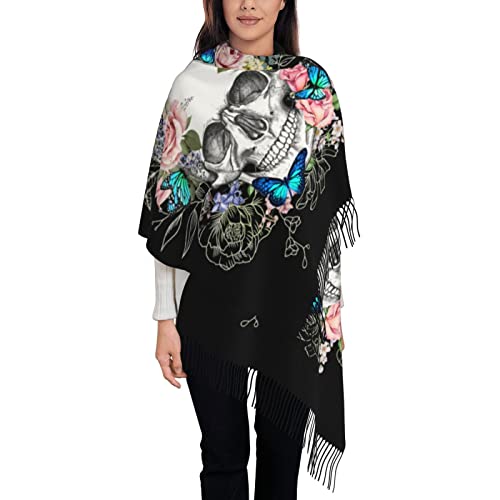 Prayer Shawls and Wraps for Women, Jesus Christian Gifts Bible Scarf Super Soft Fashion Shawl With Tassel - color: Black6
