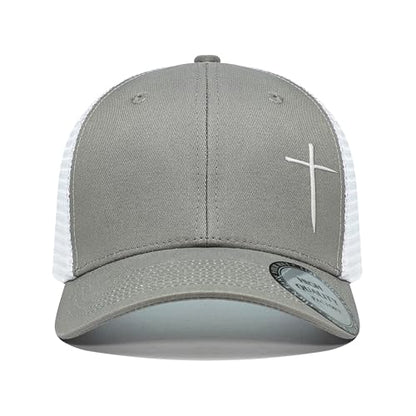 Christian Hats for Men Women,Jesus Cross Hat Christian Religious Gifts for Birthday/Christmas - color: 21.grey 02