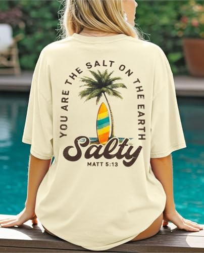 ASTANFY Oversized Tshirts for Women: Deserve Day Shirt Funny Skeleton Shirts Casual Oversized Graphic Tees Tops - color: Apricot3, size: X-Large