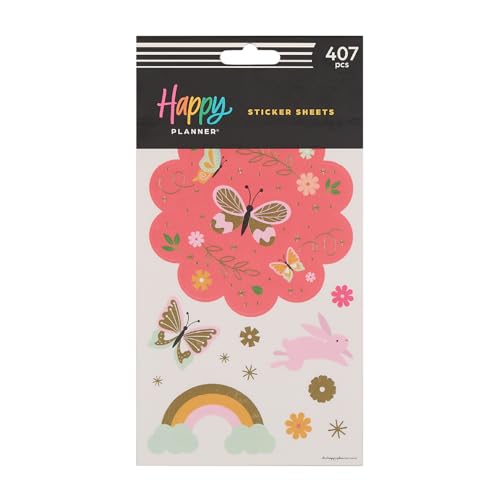Happy Planner Classic Sticker Pack for Planners, 15 Sheets - color: Everday Seasonal