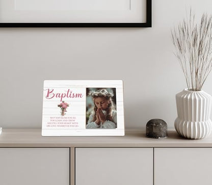 Baptism Picture Frame Gifts for Daughter - color: baptism 1