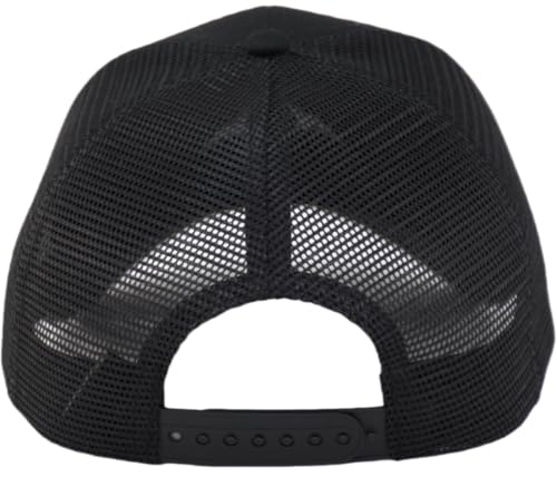 TSSGBL Various Gift Hats for Men - M L XL XXL Big Head Fit, Adjustable Mesh Trucker Ball Cap, Ideal Gifts - color: Front Mountain Black, size: XX-Large-3X-Large