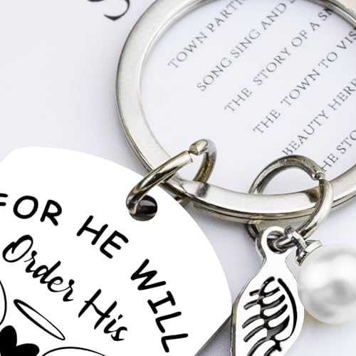 Christian Gifts for Women Men Encouragement Keychain Religious Faith Gift