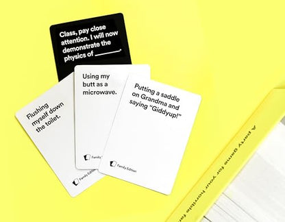 Cards Against Humanity Family Edition • Card Game for Your Horrible Family
