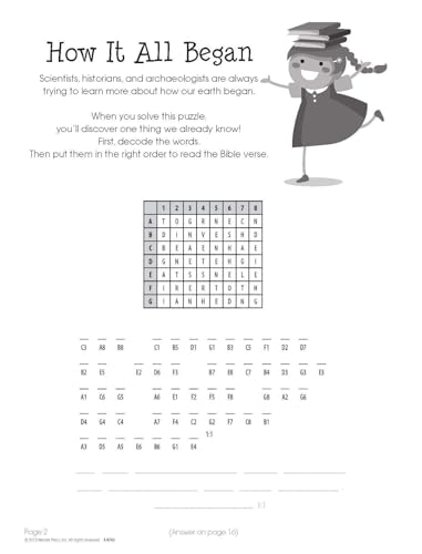 Bible Puzzlers Activity Book