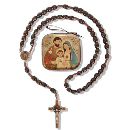 Catholic Rosary Beads, Rosarios Cross Pendant Decorative Prayer Box - color: Style-12