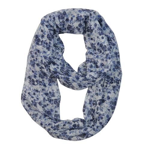 Jersey Knit Infinity Scarf Colorful Head Wrap for Travel - color: Color-b10