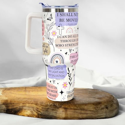 Christian Gifts for Women 40 Oz Child of God Christian Tumbler Cup Inspirational Religious Gifts for Mom Wife Sister Friends Christians Faith Jesus God Bible Verse Gift - color: I am a Child of God 01