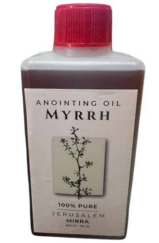 Set of 6 Anointing Oils from Jerusalem Nard, Myrrh, Amber, Rose of Sharon, Jasmine and Lavander 280ml Each